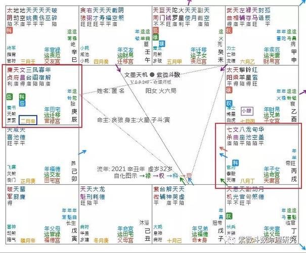 流年紫微爱情关系