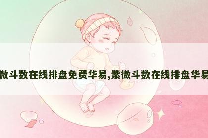 紫微斗数在线排盘免费华易,紫微斗数在线排盘华易网